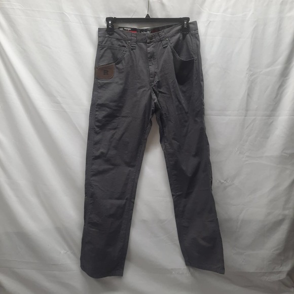 NWT Wrangler Charcoal RIGGS WORKWEAR Technician Relaxed Fit pants 32 X 32 - Picture 1 of 15